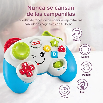 BabyPlay® -Juguete Interactivo con Luces y Sonidos Educativos.