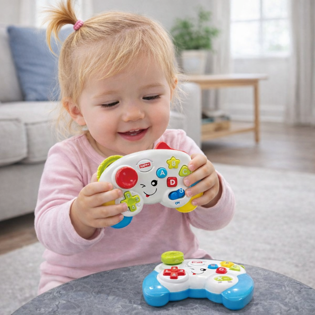 BabyPlay® -Juguete Interactivo con Luces y Sonidos Educativos.